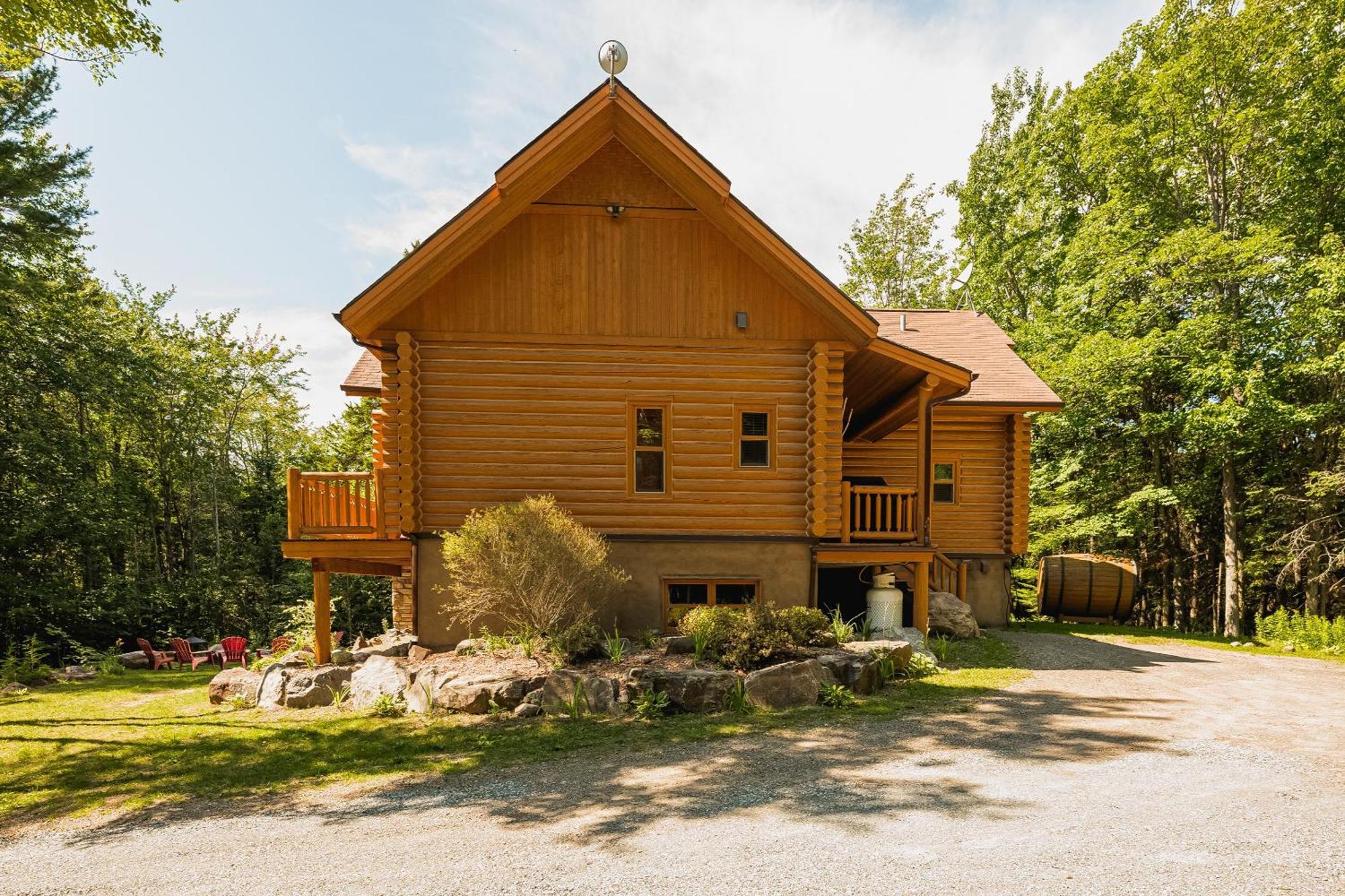 Fiddler Lake Resort Chalet 76 Deer Mille-Isles Exterior foto